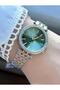Milano Women's Watch – Stone Decorated Bezel, Two-Color Metal Cord - 2