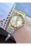 Milano Silver Stone Dial Silver & Gold Metal Cord Women Wrist Watch - 2