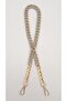 Colorful Metal 60 cm Hook Chain Beige - 2