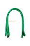 Angel Bag Accessory Shiny Patent Leather Pelican Model Bag Handle Green Color