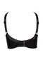 Women's Black (No Lace) Combed Cotton Pocketed Prosthetic Bra - 2