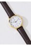 Numeral Leather Strap Women's Retro Wristwatch - 6