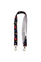 Angel Bag Accessory 120x3 cm Polyester Webbing Bag Handle with Floral Pattern and Light Gold Metallic Finish - 4