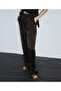 Shiny Textured Wide Leg Pants - 2