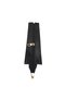 Angel Bag Accessory Patent Leather 28 cm Black Color Zipper Light Gold Metal - 3