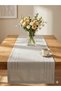 Ranner 35X145 cm Living Room Runner Linen Look Dining Table Runner - 4