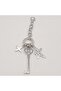 Angel Bag Accessory Silver Color Keychain Bag Charm - 4