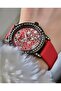 Women's Leather Cord Wristwatch