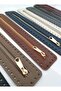 Leather Zipper New Model Mink 30 Cm Light Gold - 4