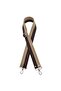Angel Bag Accessory 120x4 cm Polyester Column Bag Handle Brown Beige Color Silver Metal