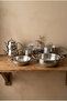 طقم أواني طهي فولاذية 10 قطع من روز B4822 - 2