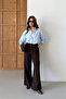 Women's Wide-Leg Lace-Up Palazzo Pants - 4