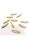 0.8X2.8 cm Wooden Tag 1 Piece No:3 - 3