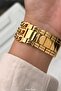 F24006L Metal Wicker Cord Women Wrist Watch - 3