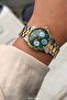 F-2708 Steel Band Women's Wristwatch - 2