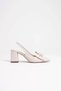 Beige Women's Heeled Shoes Tr08Ms15B