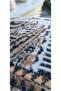 Knitwear Women's Plus Size Bearded Poncho Bat Sleeve Winter Very Thick Oversized Mom Cardigan - 4
