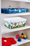 Stafi Patterned Multi-Purpose Box with Lid 12 Lt