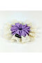 Handmade Lace Lilac Scrunchie Buckle - 4