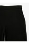 Comfortable Fit Regular Waist Pocket Detailed Viscose Wide Leg Trousers - 5