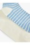 2 Pack Striped Socks - 3