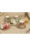 Sunflower 6-Piece Porcelain Hand-Painted Coffee Cup Set - 3