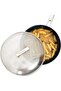 Stainless Steel Splatter Guard Lid 12 Inch Oil Splash Screen for Frying Pan ASLD042 - 3