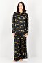 Women 2 Pieces Allover Print Pyjama Top And Pants Set, Multicolor