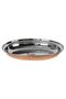 Double Wall Copper Oval Curry Dish, 23 cm - 7