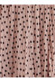 Trendlucky Polka Dot Chiffon Skirt with Elastic Waist - 8