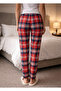 100% Cotton Knitted Elastic Waist Printed Patterned Stylish and Comfortable Women's Tracksuit Pajamas Single Bottom - 5