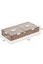 Space-Saving Drawer-Style Folding Under Bed Storage Box with Wheels 18cm - 2