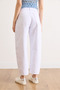 Women's White High Waist Pocketed Barrel Jean Jea-19000131 - 6