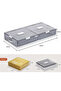 Pack of 2 Space-Saving Drawer-Style Folding Under Bed Storage Box with Wheels 18cm - 2