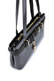 Women's Faux Leather Gray Shoulder Bag - 5