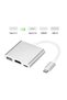 Codegen cdg-cnv39 0.15meter type-c -hdmi_usb 3.0_type-c converter adapter silver 1080p