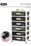 6 Layers Drawer Storage Cabinet - 3