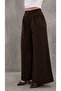 Women's Extra Wide Leg Flowy Palazzo Pants with Back Elastic - High Waist Relaxed Fit - 3