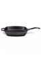 Cast Iron Square Grill Pan, 26 cm, Black - 7