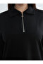 Sparkling Choices by Shining Store Devrik Roba Collar Women's Zipper Sweatshirt - 4