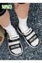 Men' s Flat Sandals, Soft PVC Slippers with Adjustable Buckle, Lightweight Cushioned Open-toe Slides - 2