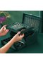 Women Jewelry Box Lockable 3 Layers Large Jewelry Organizer Storage Case ,Green - 4