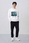 -Erkek 3 Yarn Oversize Top and Bottom Set – Street Fashion Casual Set the Starry Night