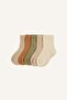 Non-Slip Sole 5-Piece Cotton Booties Socks for Baby Boy H6672A5Ns
