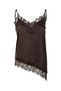 Trägertop PCNOMI SATIN SPITZEN - 2