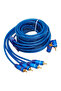 Pm-425 2 rca male + 4 rca male 5 meter cable