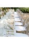 Plastic Acrylic Dining Chair - 8