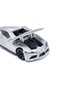 Siku Toyota Gr Supra Metal Toy Car 1578 Openable Hood Detailed Sports Car Model Silver - 8.5 cm - 7