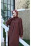 Hakim Collar Balloon Sleeve Dress - 4