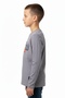Boy's Crew Neck Long Sleeve Printed T-Shirt 22860 - 2